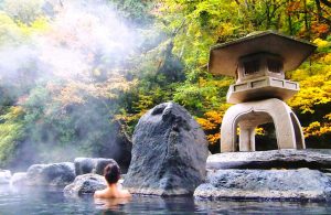 baño onsen japon